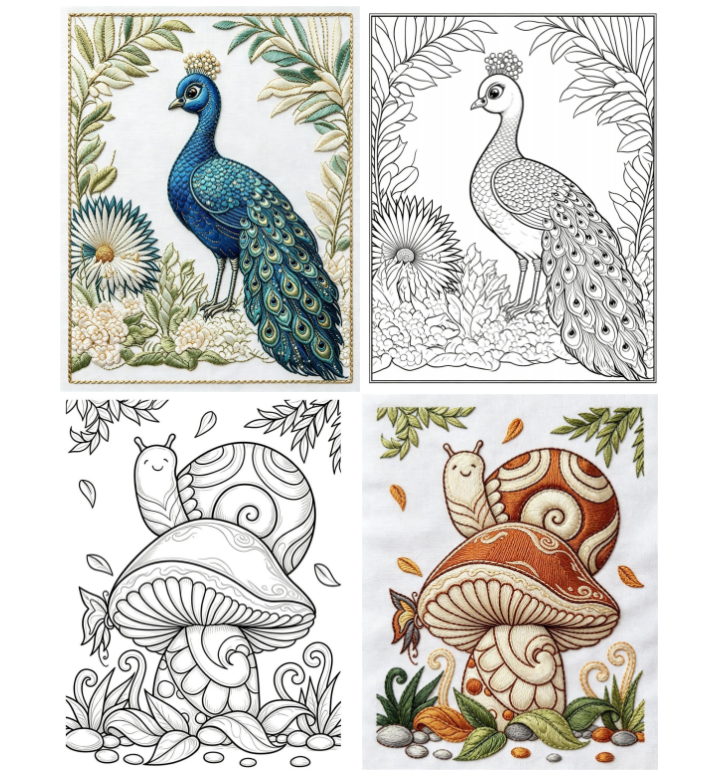 25 Embroidery Patterns – Color Palettes & Project Ideas for Beginners