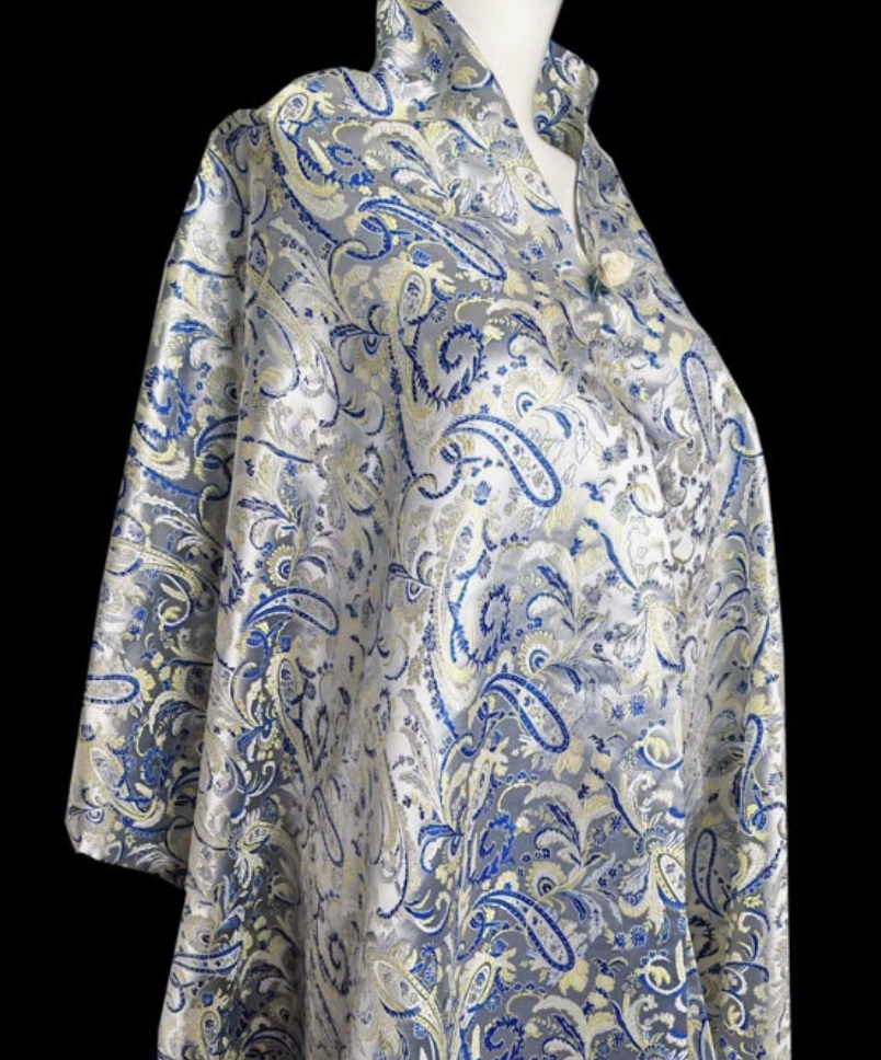 Shu Brocade Woven Silk Shawl - Silk Craftsmanship
