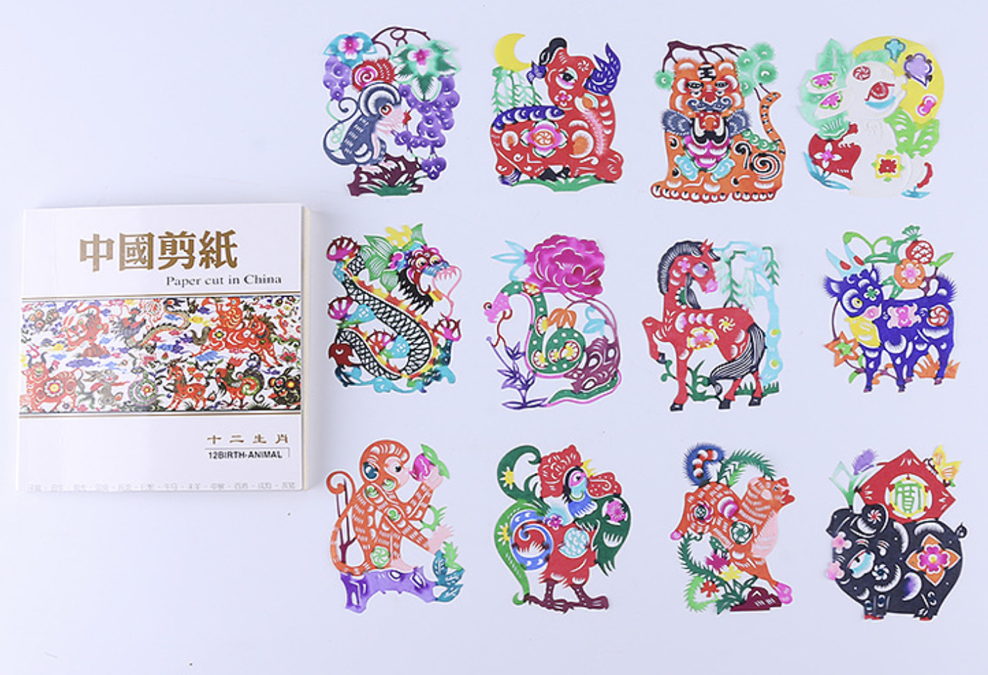 Intangible Cultural Heritage Hand - cut Paper Art Album