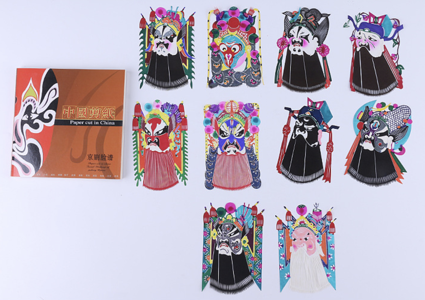 Intangible Cultural Heritage Hand - cut Paper Art Album