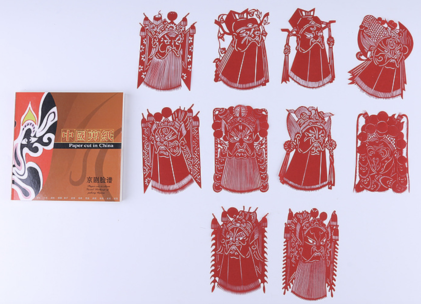 Intangible Cultural Heritage Hand - cut Paper Art Album