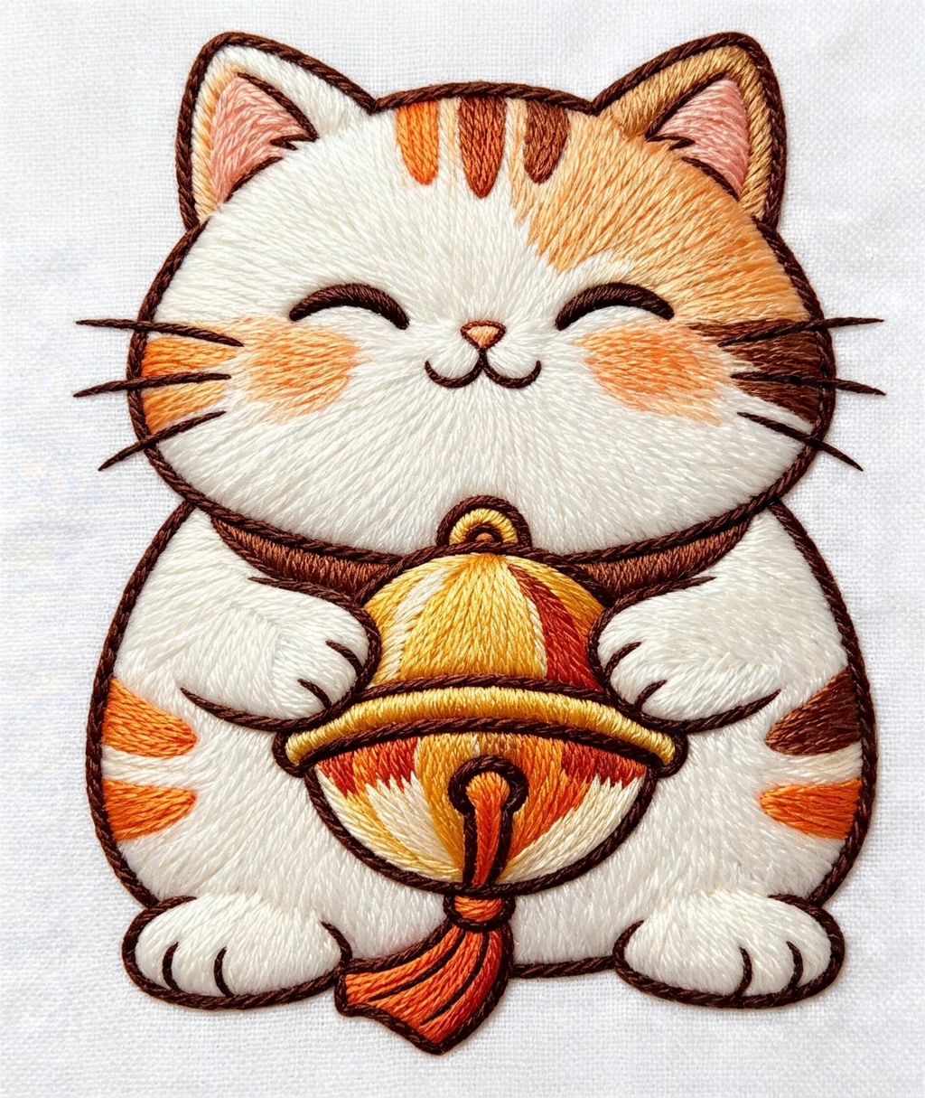 Chinese Style Pet Embroidery Patterns – 25 Line Art Designs for Beginners