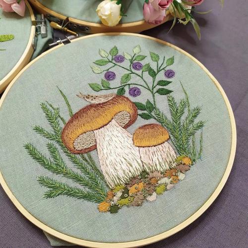 Paint with Thread: 4 Floral Embroidery Patterns – Mini PDF Sampler